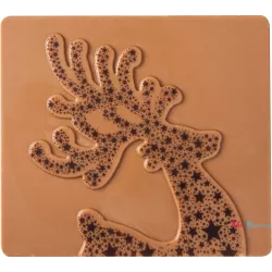 Cargill - Leman LM15467 - Buche reindeer star 9x8 cm (40 Pcs) (LM15467)