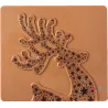 Cargill - Leman LM15467 - Buche reindeer star 9x8 cm (40 Pcs) (LM15467)