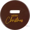 Cargill - Leman LM15593 - Sphere with slot Merry Christmas 5,5 cm (55 Pcs) (LM15593)