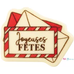 Cargill - Leman LM15598 - Letters Joyeuses fetes 5X14 cm (75 Pcs) (LM15598)