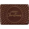 Cargill - Leman LM15663 - Plate Merry Christmas 4x2,8 cm (120 Pcs) (LM15663)