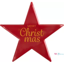 Cargill - Leman LM15759 - Star Merry Christmas 5,5 cm (60 Pcs) (LM15759)