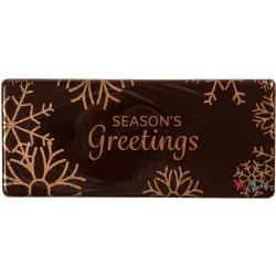 Cargill - Leman LM15859 - Plate Season's Greetings 8x3,5 cm (60 Pcs) (LM15859)