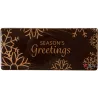 Cargill - Leman LM15859 - Plate Season's Greetings 8x3,5 cm (60 Pcs) (LM15859)