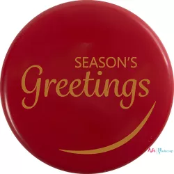 Cargill - Leman LM15864 - Plate Season's Greetings 3,8 cm (120 Pcs) (LM15864)