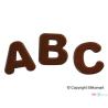 Silikomart SF169 Choco ABC (1 Pc)