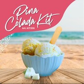 🍍 Pina Colada Kit 🧉
Met dit ijsje beleef je het ultieme zomergevoel, heerlijk aan het strand met een Pina Colada! De tropische smaken van ananas en kokosnoot maken dit tot een echte verwennerij. En omdat dit product helemaal vegan is, kan iedereen van dit heerlijke ijsje genieten 🌱