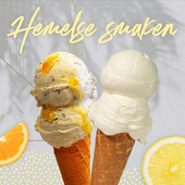 Trakteer je klanten tijdens Hemelsvaart op hemelse ijsjes. Met frisse smaken als citroen en sinaasappel breng je iedereen in lente-sferen! 🌻🍋